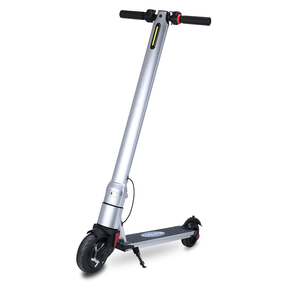 Trottinette électronique pliable Cool&Fun RAMBO Argent clicktofournisseur.com