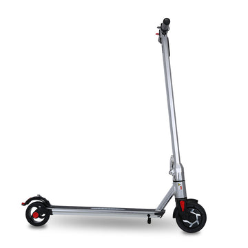 Trottinette électronique pliable cool&fun rambo argent - Clicktofournisseur.com