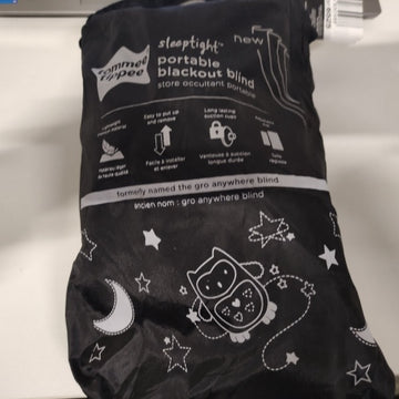 Ecost customer return Tommee Tippee Sleeptime Portable Blackout Roller Blind with Suction Cups, Adju