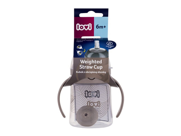 LOVI First cup with weighted straw 150ml Harmony, 6M+, 35/367