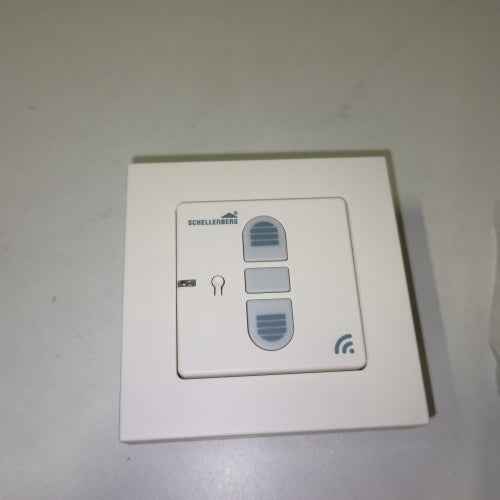 Ecost customer return Schellenberg 20030 Radio Receiver Switch, FlushMounted, White