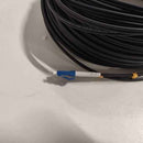 Ecost customer return Elfcam® armored glass fiber cable LC/UPC on LC/UPC OS2 Duplex Singlemode 9/125