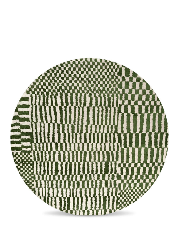 Tapis tissé plat moderne BERBER STRUCTURES