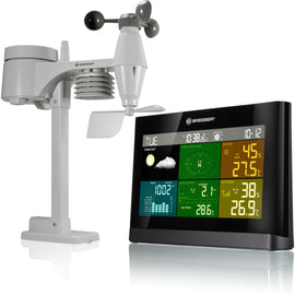 Centrale météo 5-en-1 comfort avec écran en couleurs
