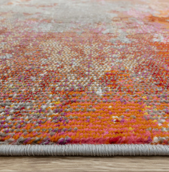 Tapis tissé plat moderne VOLCANO