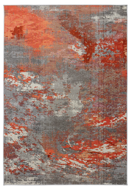 Tapis tissé plat moderne VOLCANO