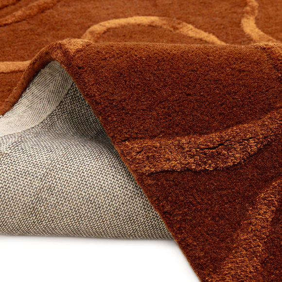 Tapis tufté main en laine SHIFT