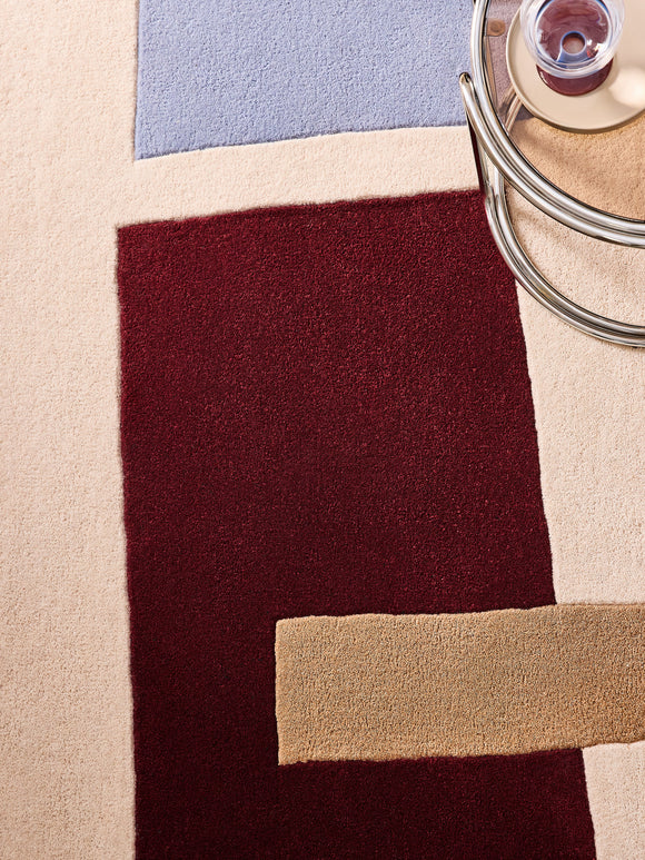 Tapis de salon et chambre pure laine VANESSA