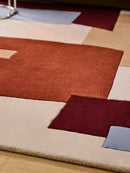 Tapis de salon et chambre pure laine VANESSA-4