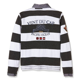 Vent du cap-polo homme crasty- gris - Clicktofournisseur.com