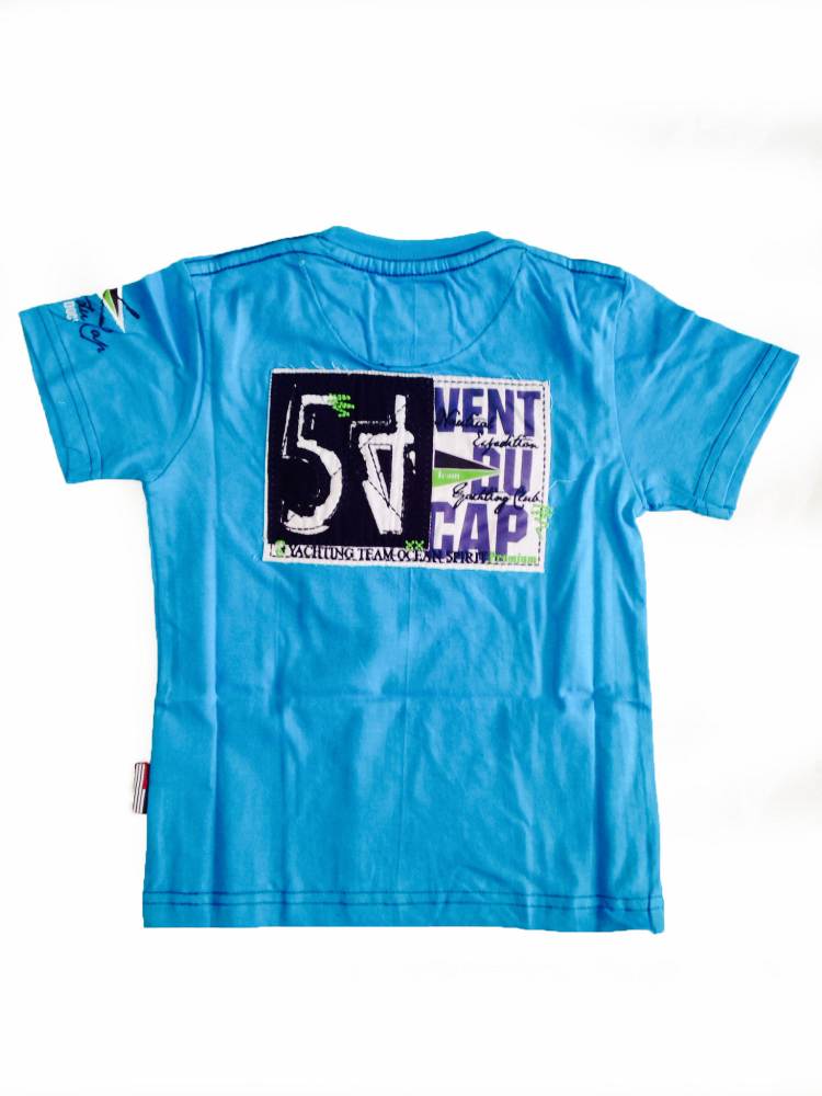 Vent du cap T shirt manches courtes Garçon ECEBAK3-8 clicktofournisseur.com