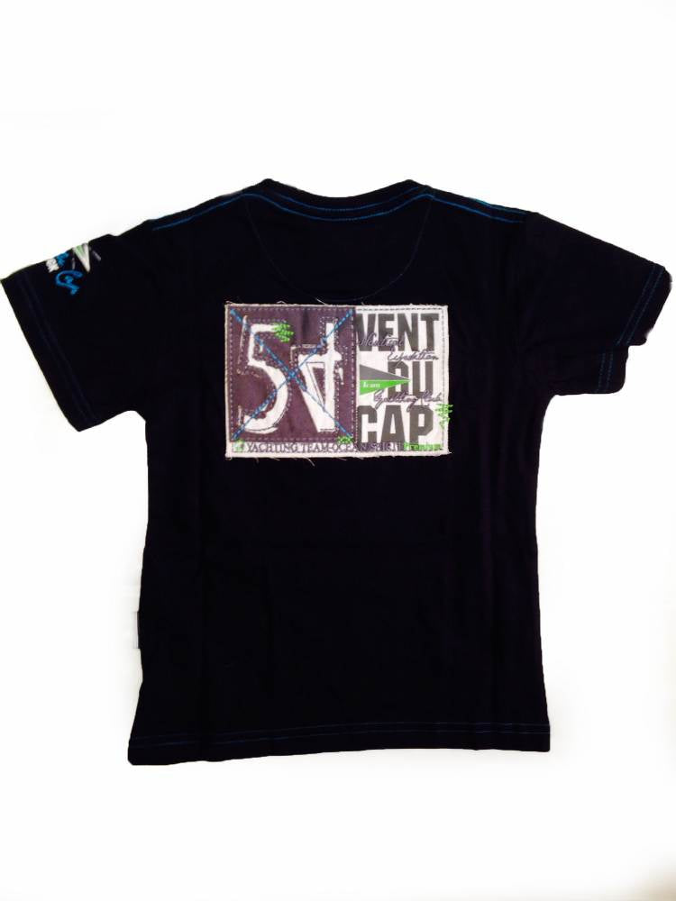 Vent du cap T shirt manches courtes Garçon ECEBAK3-8 clicktofournisseur.com