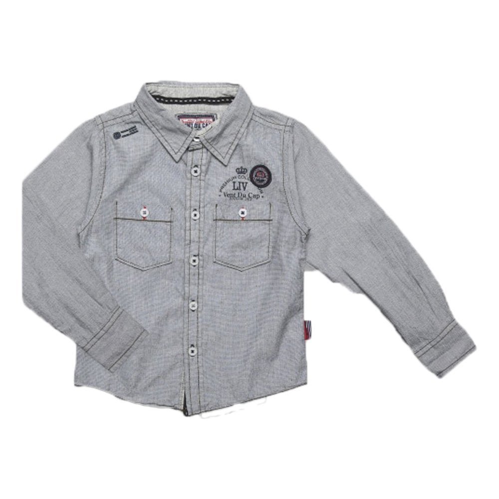 Vent du capChemise Garçon 3-8 ans ECLOUD3-8 clicktofournisseur.com