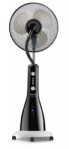 Ventilateur & brumisateur d’air 2 en 1 avec réservoir de 3l 90w noir - Clicktofournisseur.com