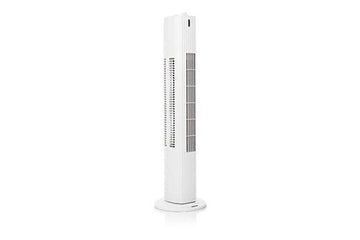 Ventilateur colonne de 79cm avec 3 vitesses 35w blanc - Clicktofournisseur.com