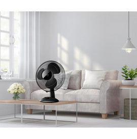 Ventilateur de table greco 16 elegance de 40 cm 40w noir - Clicktofournisseur.com