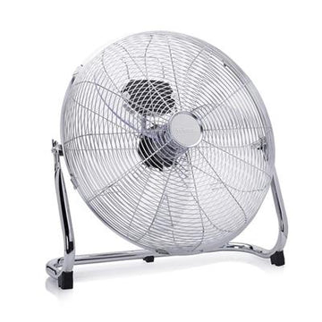 Ventilateur métal de sol grande vitesse 100w gris - Clicktofournisseur.com
