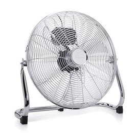 Ventilateur métal de sol grande vitesse 70w gris - Clicktofournisseur.com