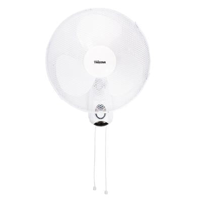 Ventilateur mural de 40 cm avec oscillateur à 85 degrés 45w blanc - Clicktofournisseur.com