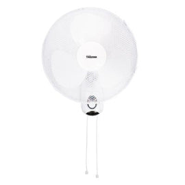 Ventilateur mural de 40 cm avec oscillateur à 85 degrés 45w blanc - Clicktofournisseur.com
