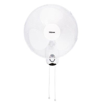 Ventilateur mural de 40 cm avec oscillateur à 85 degrés 45w blanc - Clicktofournisseur.com