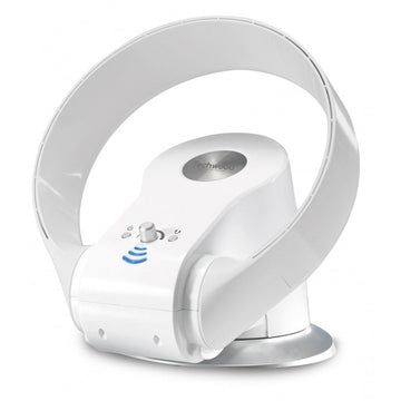 Ventilateur sans pales oscillation à 90° 26w blanc - Clicktofournisseur.com