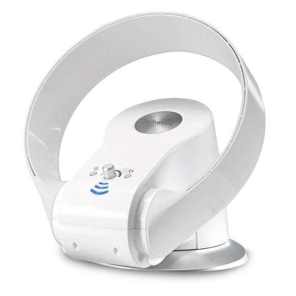 Ventilateur sans pales oscillation à 90° 26w blanc - Clicktofournisseur.com