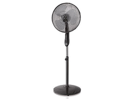 Ventilateur sur pied boreal 16 cr 45w avec minuteur noir - Clicktofournisseur.com