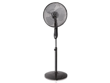 Ventilateur sur pied boreal 16 cr 45w avec minuteur noir - Clicktofournisseur.com