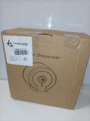 Ecost Customer Return, PrimeMatik Toilet Paper Dispenser and Holder. White Industrial Toilet Roll Ho