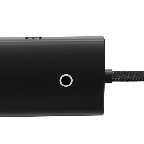 Adaptateur Baseus HUB Lite Series (USB-A vers 4xUSB-A 3.0 5 Gbit/s) Noir (WKQX030101)