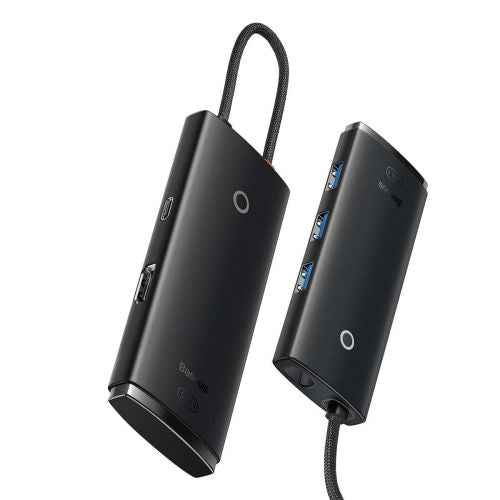 Baseus Lite Series Hub 5w1 USB-C to 3x USB 3.0 + USB-C + HDMI (black)
