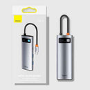Baseus Metal Gleam Series 7in1 Multifunctional USB-C HUB Docking Station