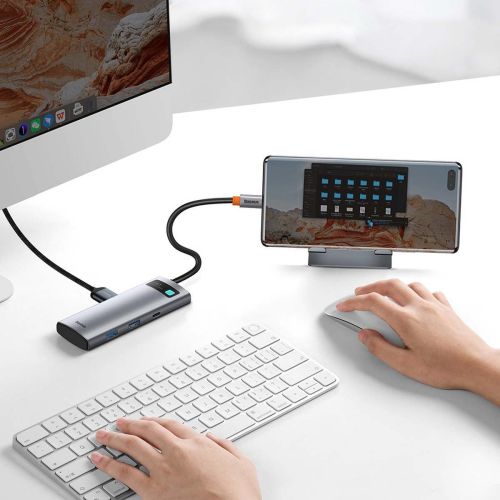 Baseus Hub Adapter 7in1 USB-C to 2x USB 3.0 + HDMI + USB-C PD