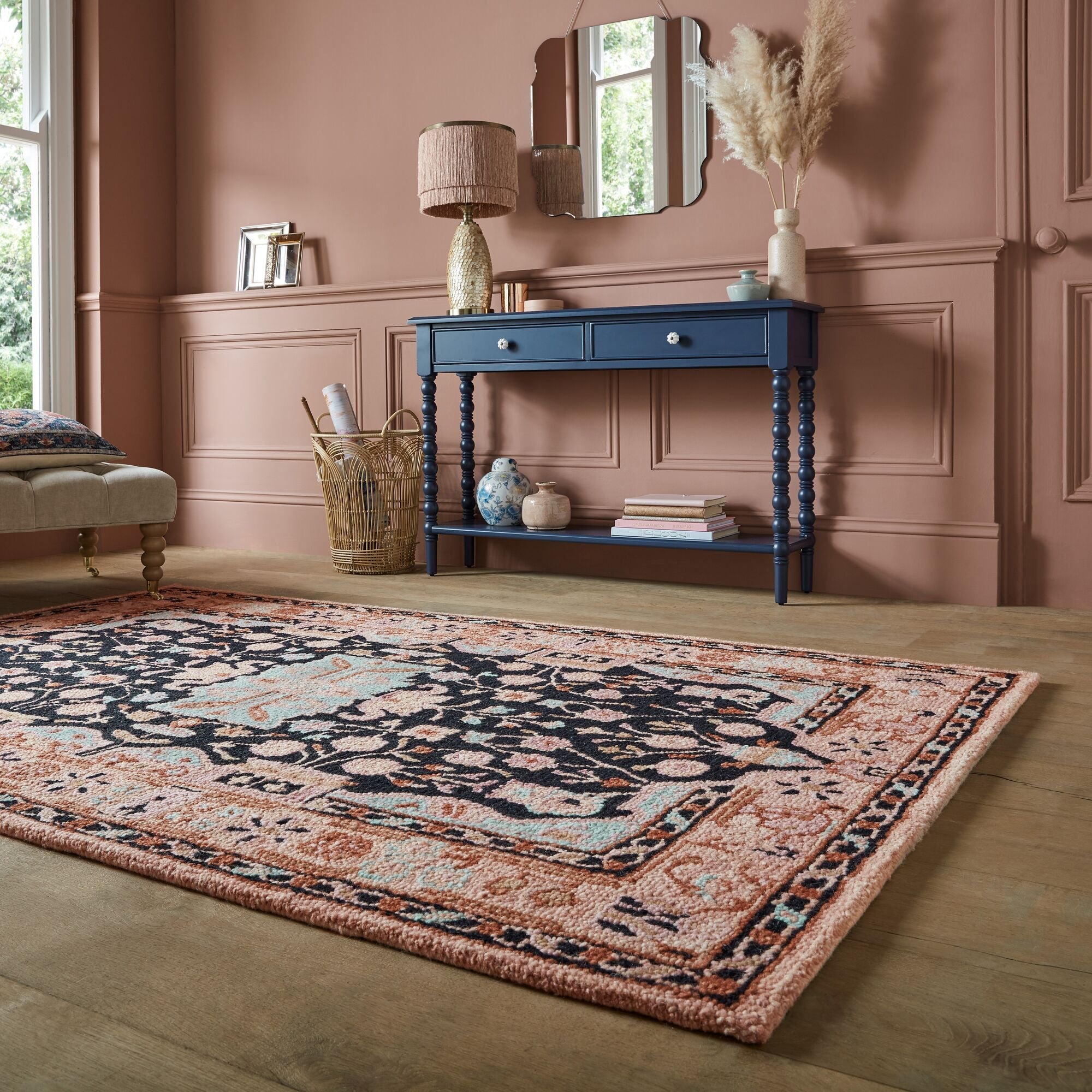 Tapis style orient pure laine BURGEON - 0