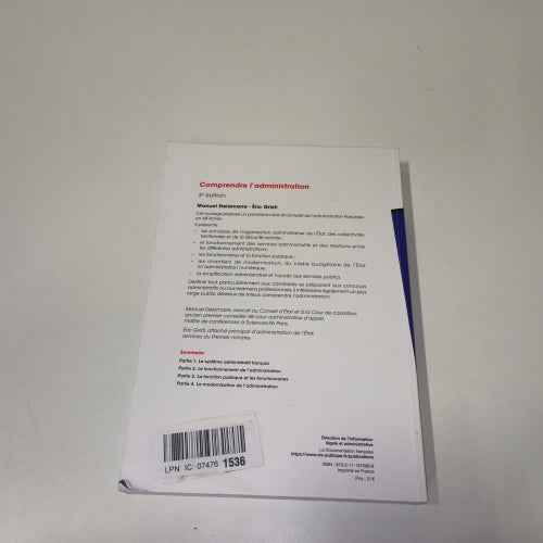 Livret de retour client Ecost Comprendre l'administration : 3e édition (français)