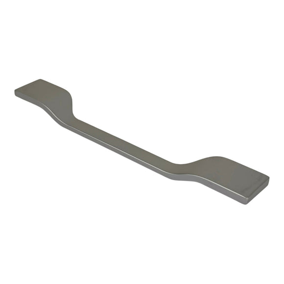 Poignée de meuble ARNO, Finition zamak nickel mat bi-entraxe 172-192 mm