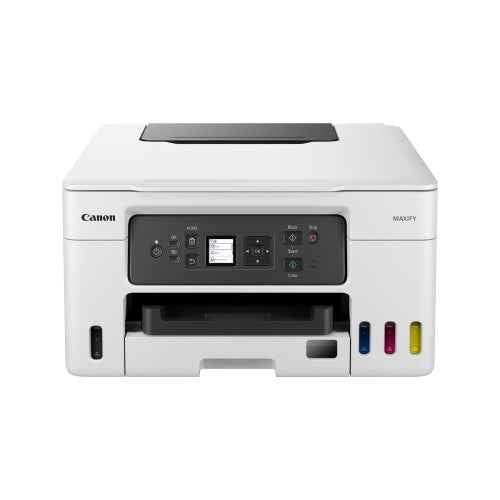 Imprimante jet d'encre couleur multifonction Canon MAXIFY GX3050, rechargeable A4, 350 feuilles, USB 2.0, Wi-Fi (ac)