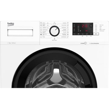 Lave-linge BEKO WUE 7512 DXAW, 7 kg, 1000 tr/min, Classe énergétique D, Profondeur 49 cm, Moteur Inverter