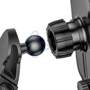 Support de voiture Baseus Light Electric Holder avec chargeur inductif Qi noir