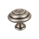 Bouton de meuble LYONNAIS, Finition fer patiné