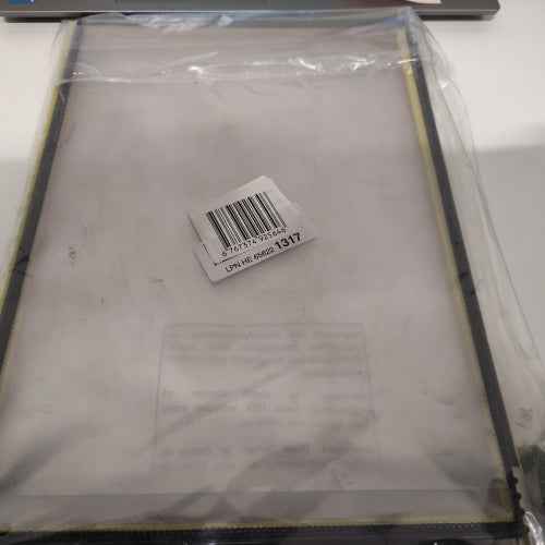 Unité murale de retour client Ecost grise avec 5 panneaux A4 assortis