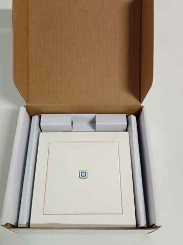 Ecost customer return Homematic IP 155342A0 Smart Home wall switch, flat, extra flat and flexible to