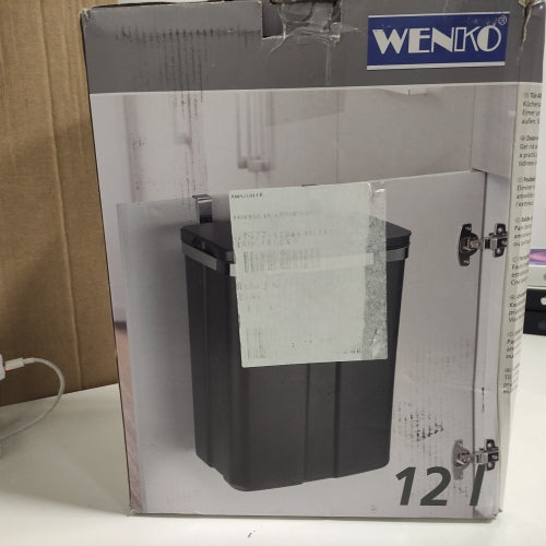 Ecost customer return Wenko door waste bin  cupboard waste bin, kitchen waste bin capacit