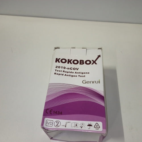 Boîte de retour client ecost de 10 pièces test d'autodiagnostic rapide à faire soi-même emballé individuellement