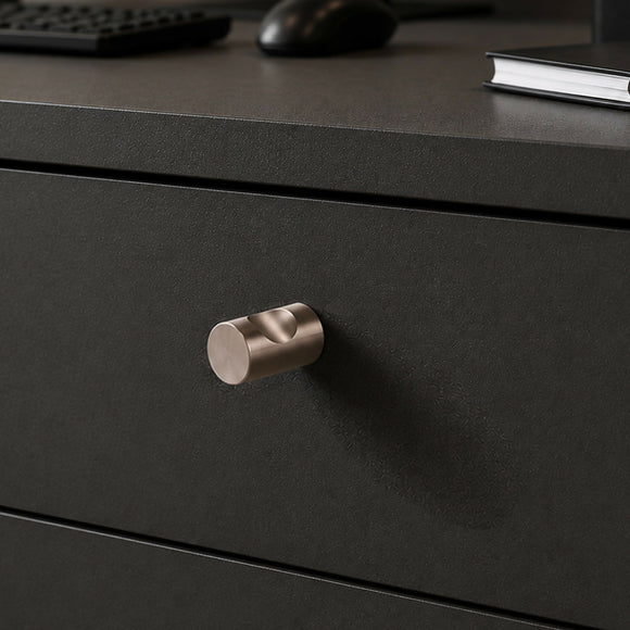 Bouton de meuble TIRETTE ENCOCHE, Finition inox