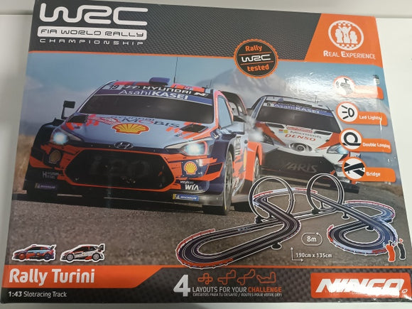 Ecost Customer Return Ninco 91011 Turini WRC Rally Circuit