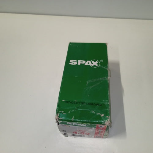 Ecost customer return SPAX TStar Plus 251010601805 Wood Screw 6.0 x 180 mm Flat Head Partial Thread