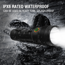 Kišeninis Žibintuvėlis BORUiT YHX-0017 Didelės Galios 4000 lm IpX6-7