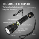 Kišeninis Žibintuvėlis BORUiT YHX-0017 Didelės Galios 4000 lm IpX6-4